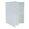 JAM Paper Clear Heavy Duty Plastic 10-Pocket Folder, 3ct.